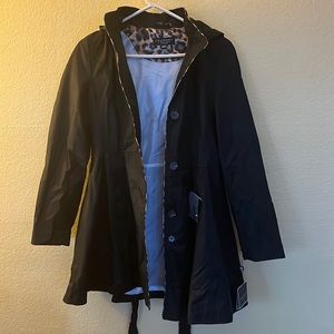Black Raincoat by Laundry by Shelli Segal